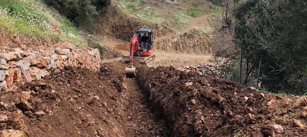 Gündoğmuş Kayabükü’nde yol ve içme suyu çalışması