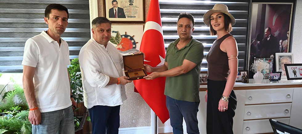 Gürcistan heyetinden Kemer Belediyesi’ne ziyaret