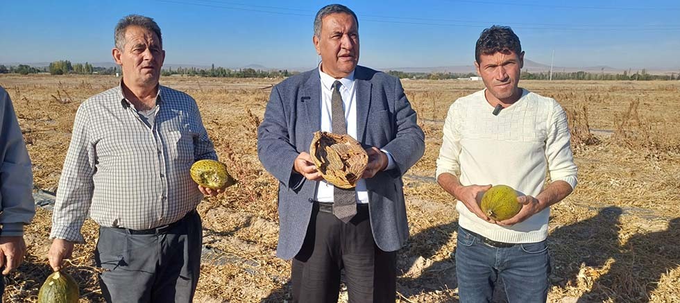 Gürer: “Masa başında laf üretmek yerine tarlaya çözüm üretin”