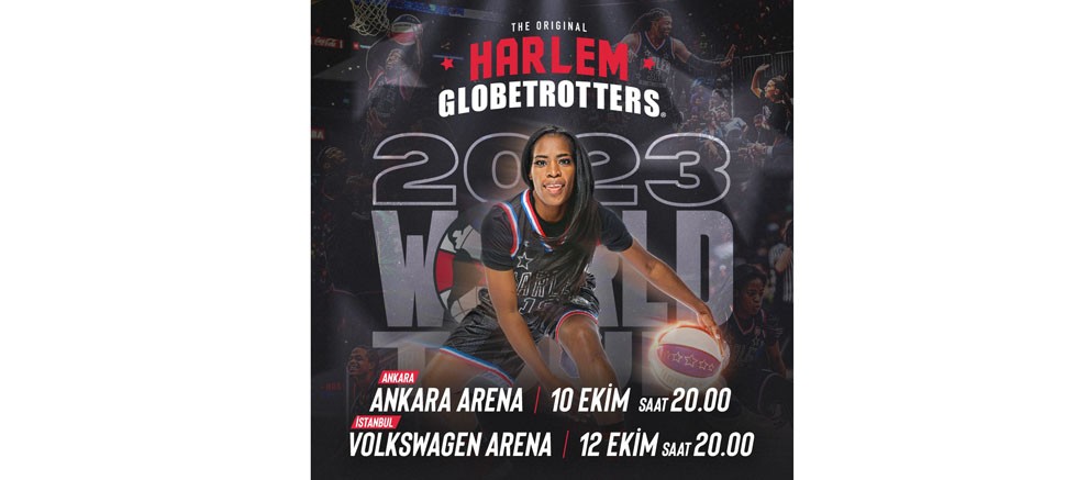 Harlem Globetrotters, iki benzersiz şov için Türkiye’de!