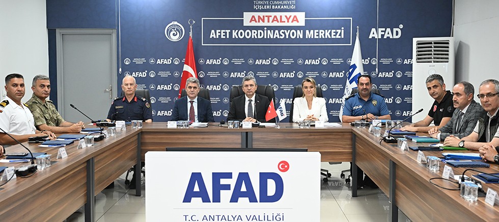İl Afet ve Acil Durum Koordinasyon Kurulu toplantısı gerçekleştirildi