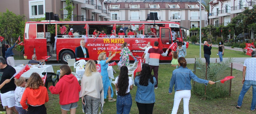 İlçelerde 19 Mayıs coşkusu