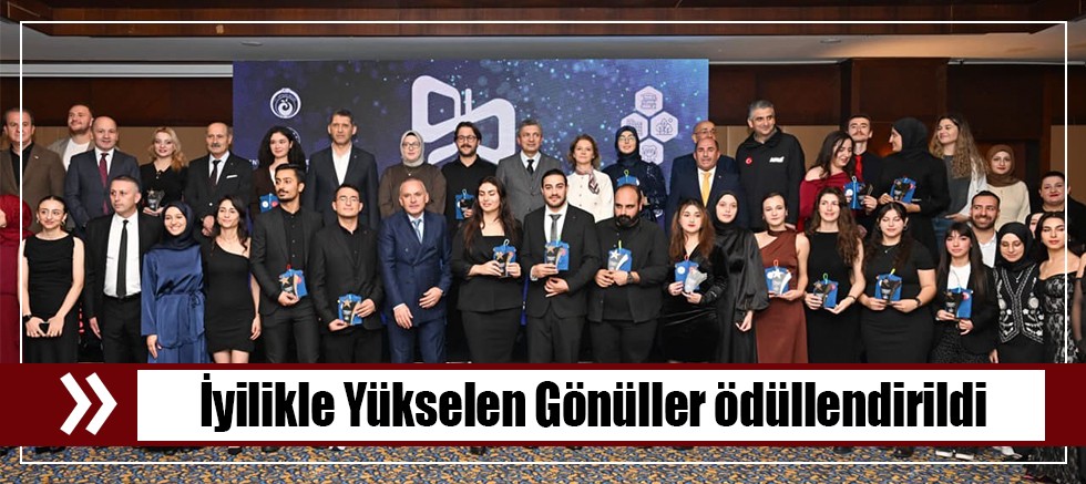 İyilikle Yükselen Gönüller ödüllendirildi