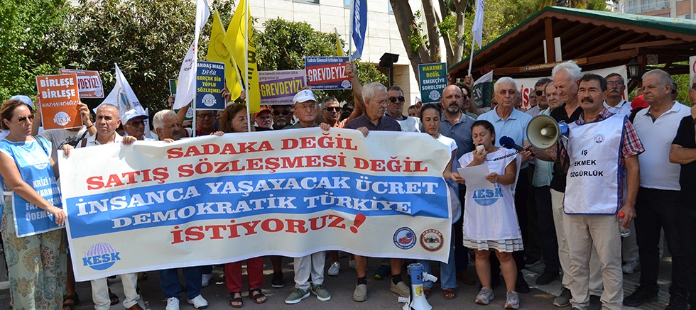 Kamu Emekçileri Yoksulluk Dayatmasına Karşı İş Bıraktı