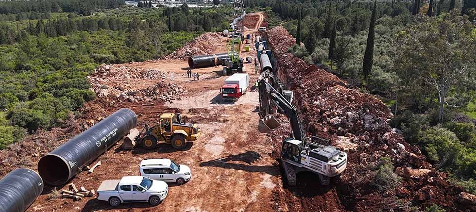 Karacaören 2 isale hattında çalışmalar devam ediyor
