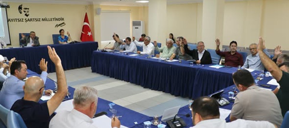 Kaş Belediyesi Ekim Ayı Meclis Devam Toplantısı yapıldı