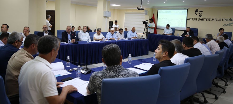 Kaş Belediyesi mayıs ayı meclis toplantısı yapıldı