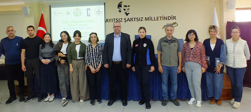 Kaş İçin İklim Dostu Turizm Eğitimi gerçekleştirildi