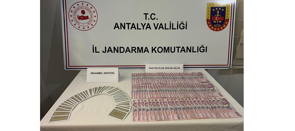 Kaş ilçesinde kumar operasyonu