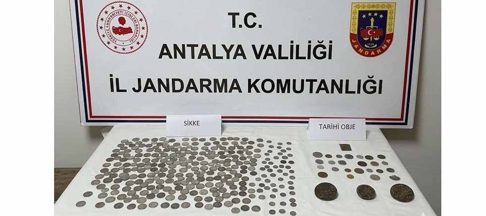 Kaş İlçesinde Tarihi Eser Kaçakçılığına Yönelik Operasyon