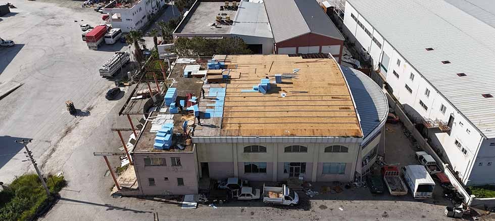 Kaş Kınık Düğün Salonu yenileniyor