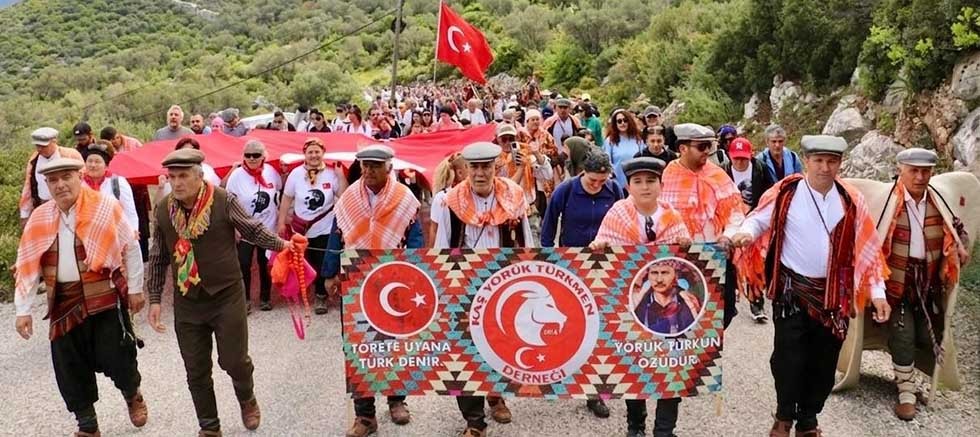 Kaş’ta 23. Likya Su Yolu Yürüyüşü ve Patara Yörük Göçü etkinliği gerçekleştirildi 