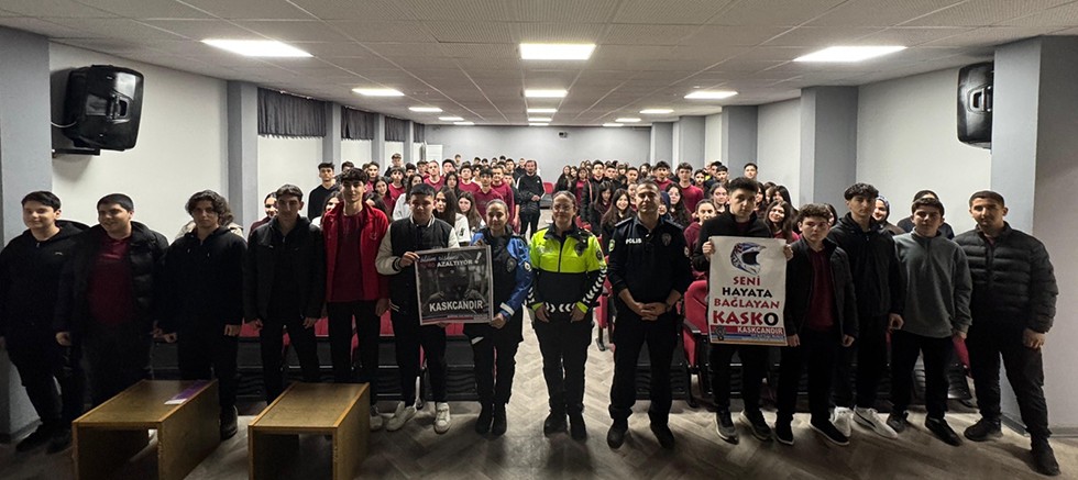 “Kask Candır” Projesi ile Kask Kullanmanın Önemi Vurgulandı