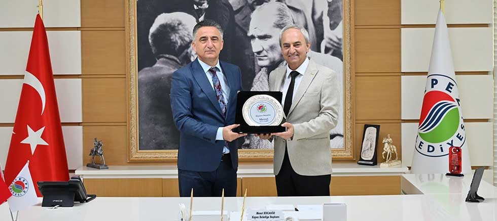 Kaymakam Dervişoğlu’ndan Başkan Kocagöz’e ziyaret