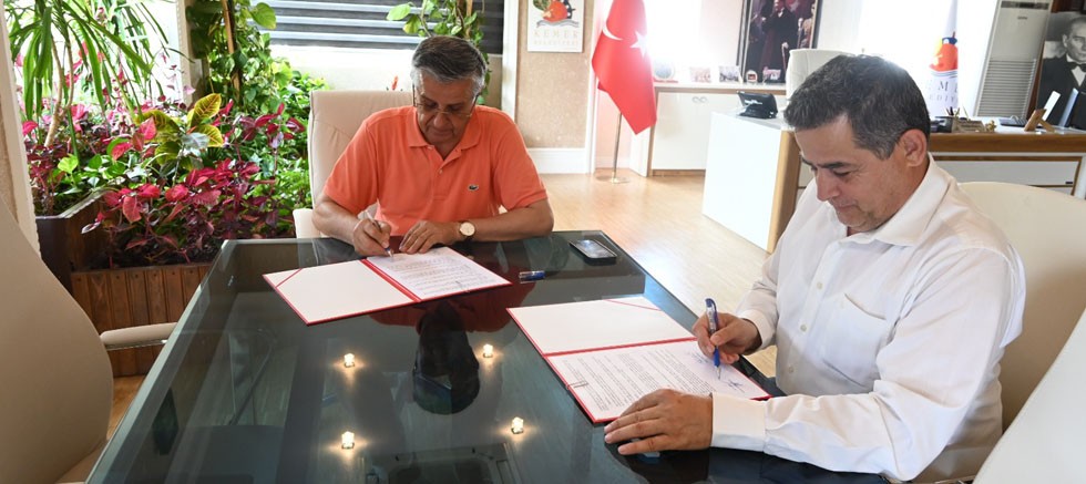 Kemer Belediyesi ile Göynük Fen Lisesi protokol imzaladı