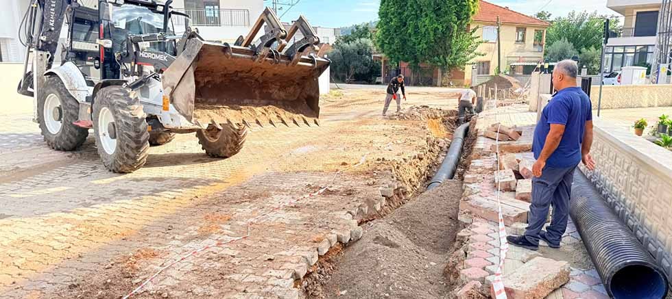 Kemer’de altyapı çalışmaları 