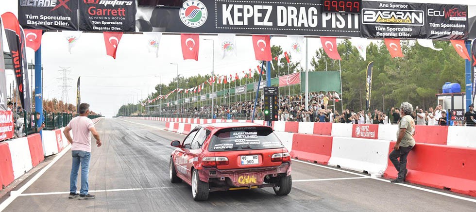 Kepez’de Otodrag heyecanı