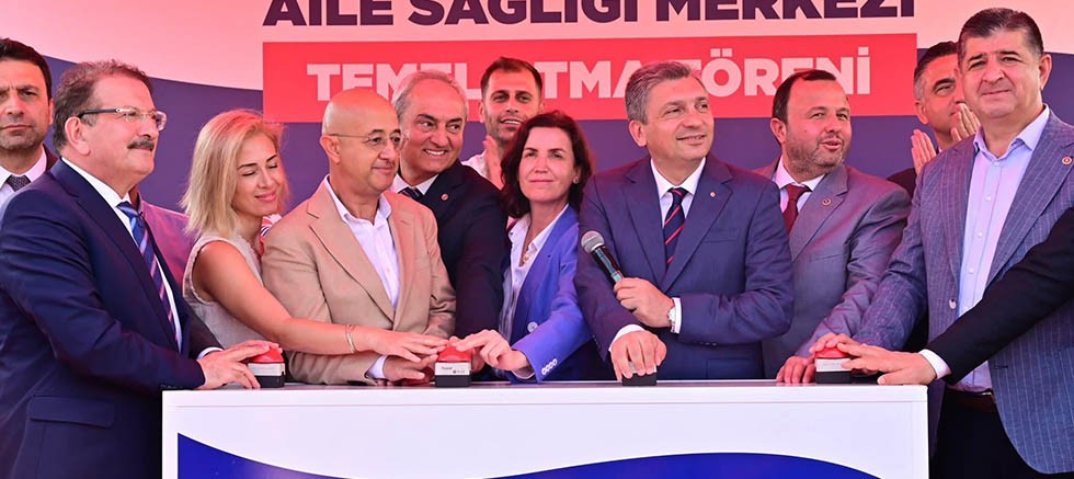 Kepez’de Şenel Altunkapak Aile Sağlığı Merkezi’nin temeli törenle atıldı