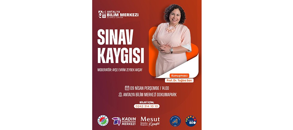 Kepez’de Sınav Kaygısı Söyleşisi ile öğrenci ve ailelere destek