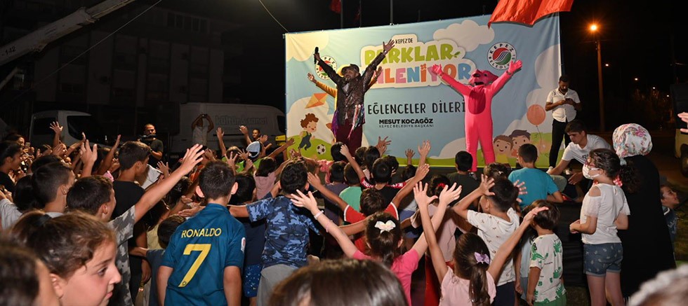 Kepez’den çocuklara renkli tatil