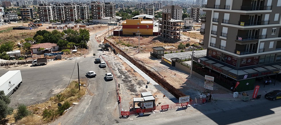 Kepez Fevzi Çakmak Mahallesi’ne 92 Milyon TL’lik yağmur suyu yatırımı