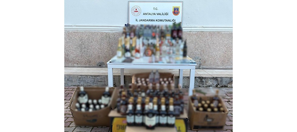 Kepez İlçesinde Kaçak Alkol Operasyonu
