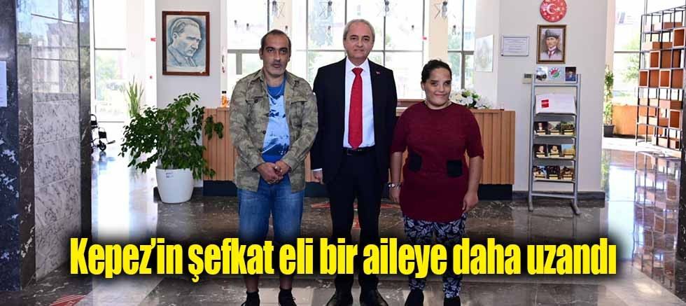 Kepez’in şefkat eli bir aileye daha uzandı