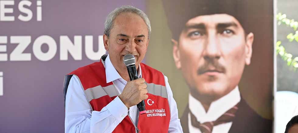 Kocagöz’ün anonsuyla Kepez’in sathi asfalt sezonu başladı