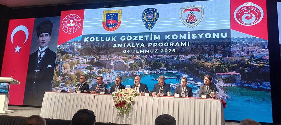 Kolluk Gözetim Komisyonu toplandı