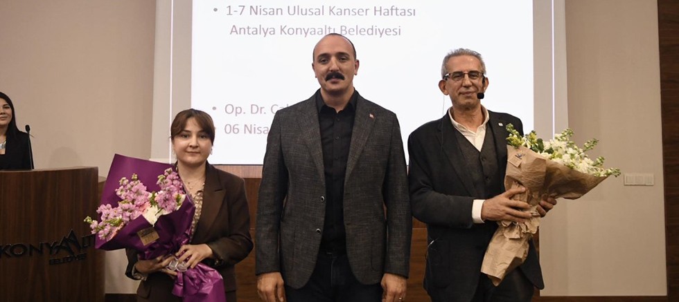 Kotan kanserle mücadele söyleşisine katıldı