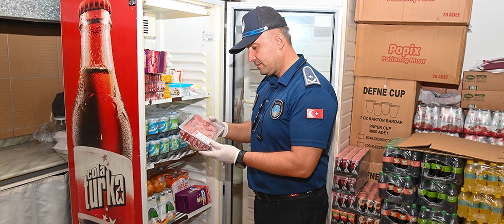 Kumluca Belediyesi'nden okul kantinlerine denetim
