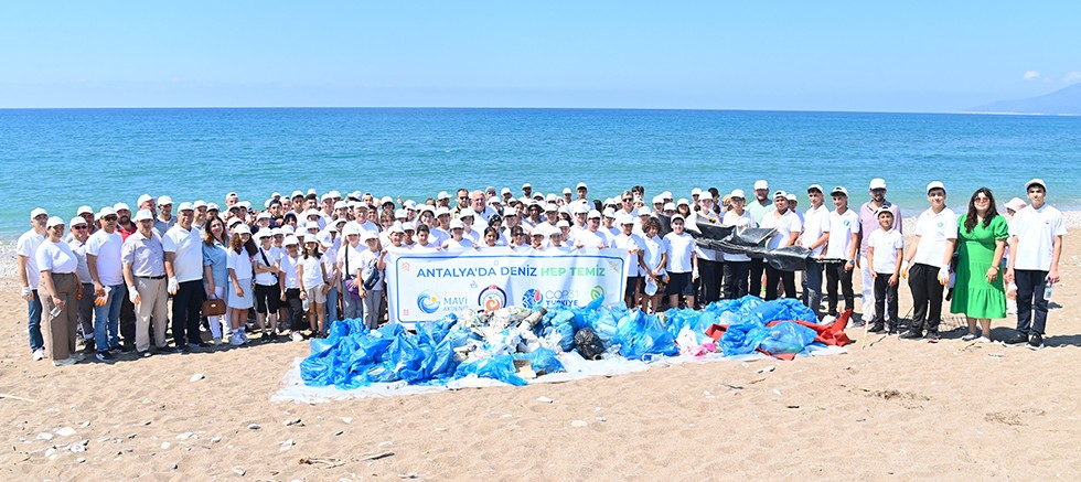 Kumluca'da “Antalya’da Deniz Hep Temiz!” etkinliği düzenlendi