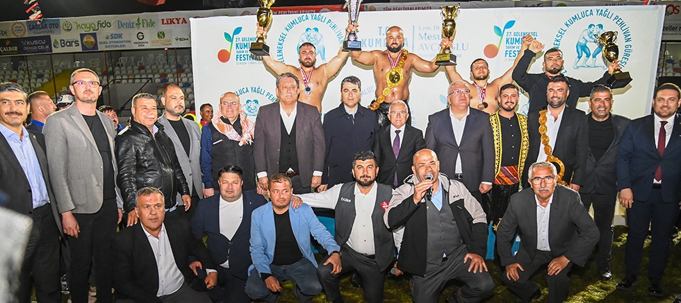 Kumluca'da Festival Finali Yağlı Pehlivan Güreşleriyle yapıldı