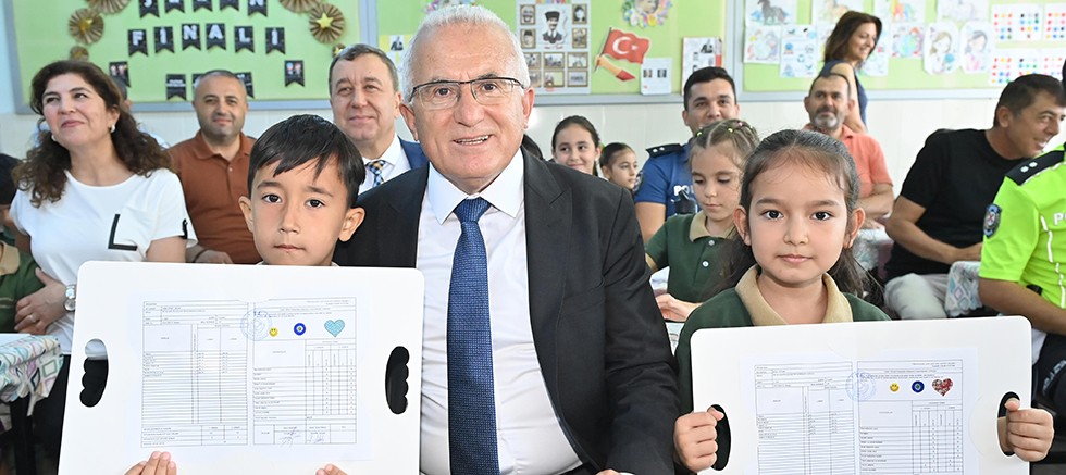 Kumluca'da karne heyecanı yaşandı