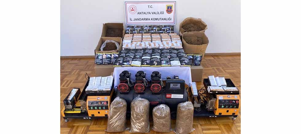 Kumluca İlçesinde Kaçak Tütün Operasyonu