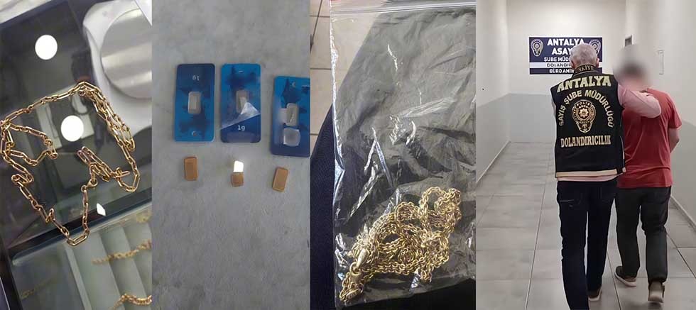 Kuyumculara Sahte Kuyum Malzemesi Satarak Dolandırıcılık Yapan şüpheli tutuklandı