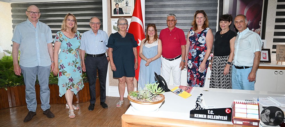 Lions Frankfurt’tan Başkan Topaloğlu’na ziyaret 