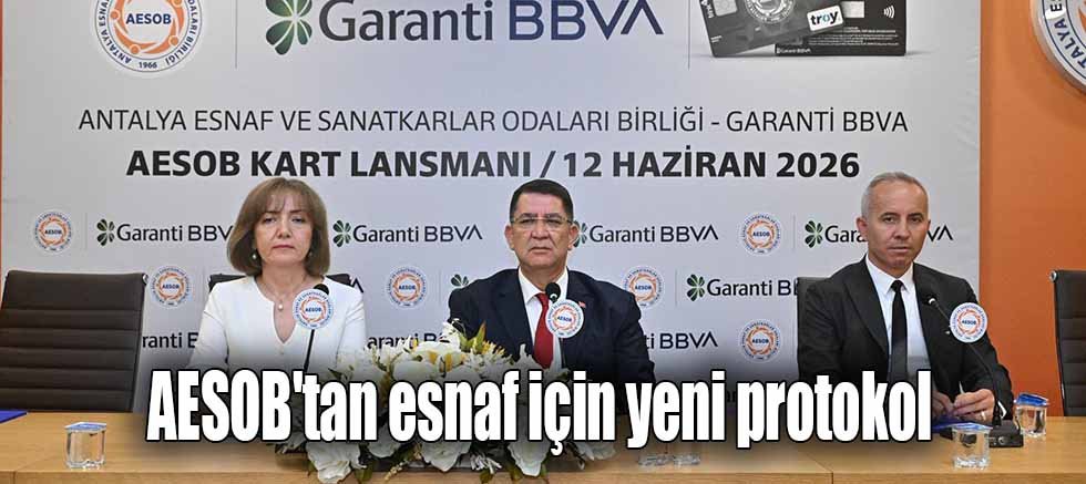 AESOB'tan esnaf için yeni protokol
