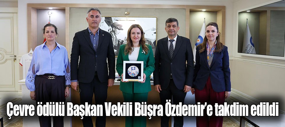 Antalya Büyükşehir Belediyesi 32. çevre ödülünü kazandı