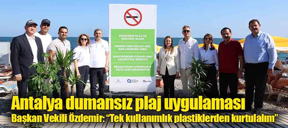 Antalya Büyükşehir Belediyesi’nin yeni çevreci projeleri hizmete açıldı