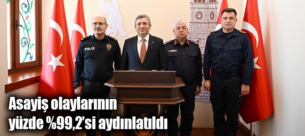 Aralık ayı Güvenlik ve Asayiş Bilgilendirme Toplantısı gerçekleştirildi