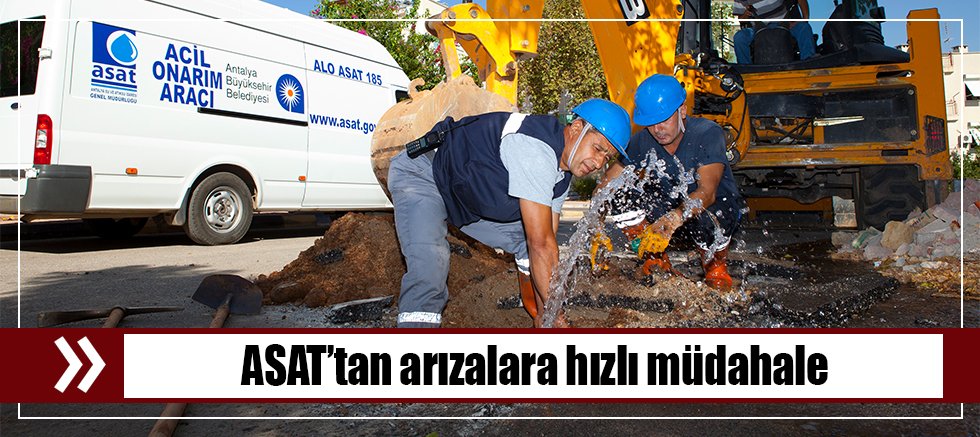 ASAT’tan arızalara hızlı müdahale