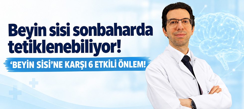 Beyin sisinin görülme sıklığı artıyor!