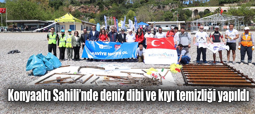 Büyükşehir Belediyesi Antalya sahillerini koruyor