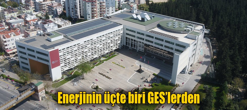 Büyükşehir Belediyesi çatı GES’lerden yaklaşık 2 milyon TL kazanç sağladı