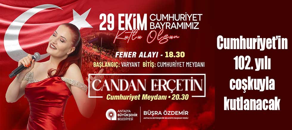 Büyükşehir Belediyesi’nden Cumhuriyet Bayramı konseri