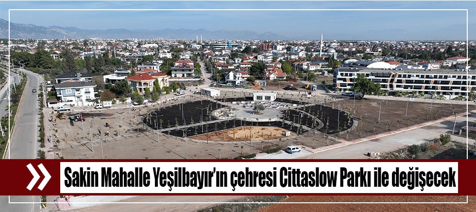 Büyükşehir Belediyesi’nden Döşemealtı’na 14 bin metrekarelik park