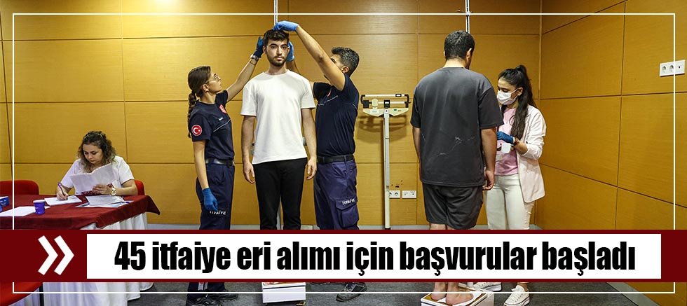 Büyükşehir itfaiye kadrosunu güçlendiriyor