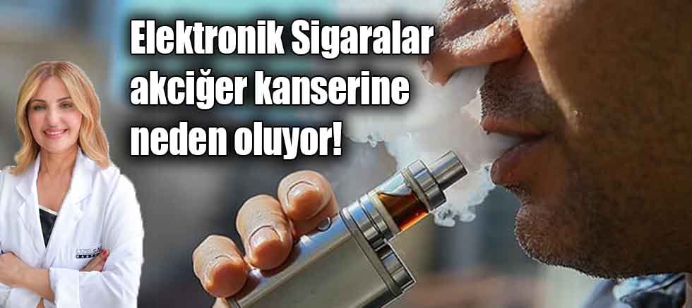 Elektronik Sigaralar Akciğer Kanserine Neden Oluyor!