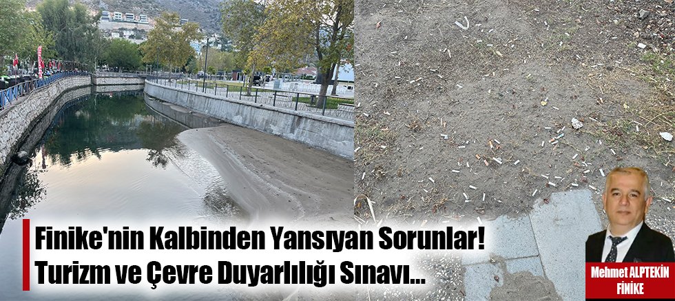 Finike'nin Güzelliğine Gölge Düşüren Görüntüler